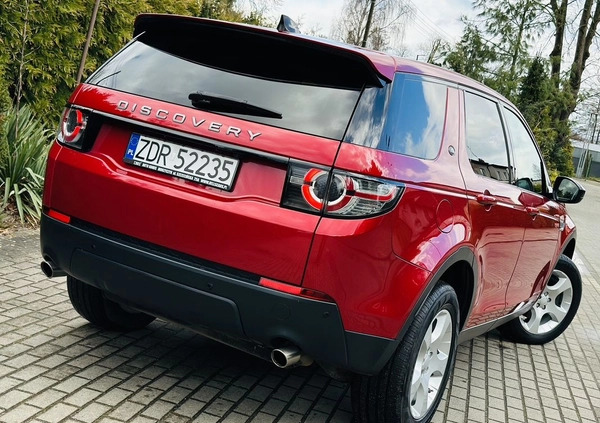 Land Rover Discovery Sport cena 69999 przebieg: 189000, rok produkcji 2017 z Czarna Woda małe 596